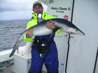 70 lb Blue Shark by Stewart Steer