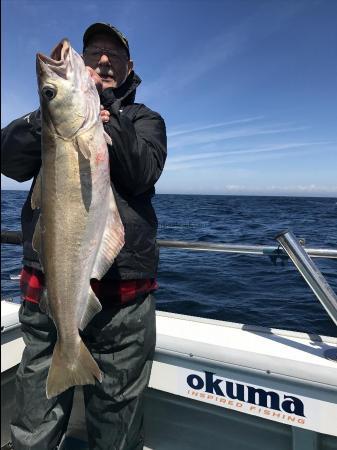 16 lb 8 oz Pollock by Kevin McKie