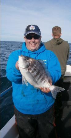 4 lb 14 oz Black Sea Bream by James SAshton