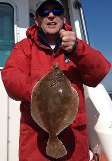 2 lb 4 oz Plaice by Charles Stanswood
