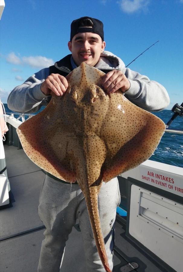 9 lb 2 oz Blonde Ray by Unknown