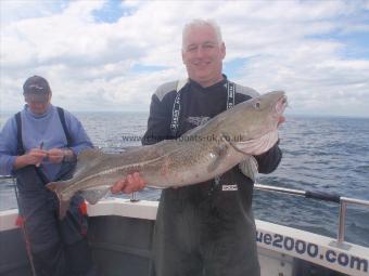 15 lb Cod by Pete North from Hull.