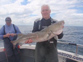 15 lb Cod by Pete North from Hull.