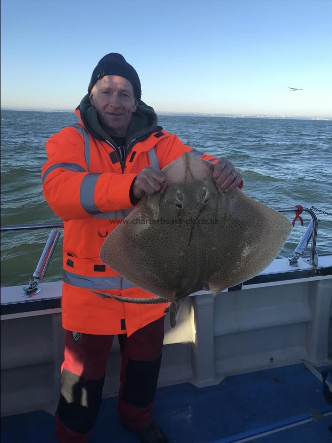 13 lb Blonde Ray by Jason with his 3rd in 3 drops