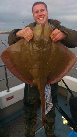 16 lb 12 oz Blonde Ray by richard williams