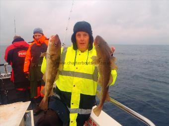 6 lb Cod by Dave Patterson from Coventry.