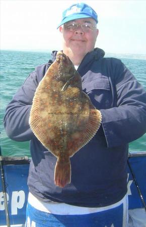 4 lb Plaice by Kevin Hearn
