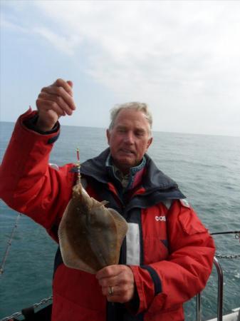 1 lb 4 oz Plaice by Andy Truelove