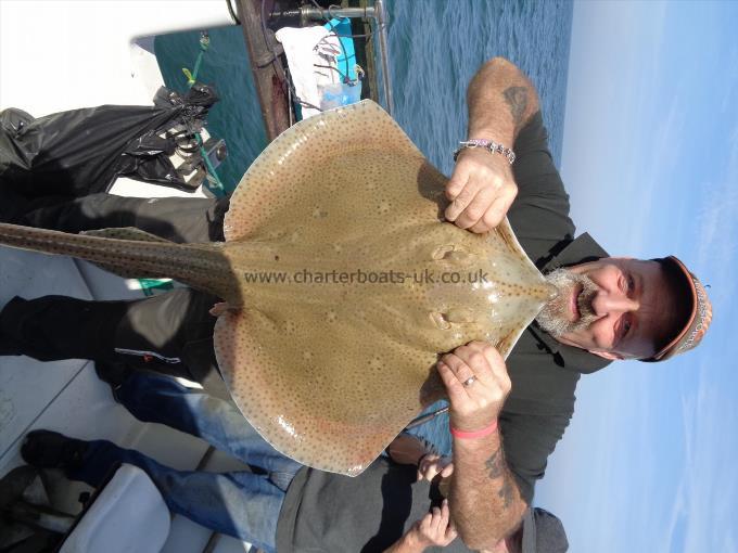 20 lb 1 oz Blonde Ray by simon pope