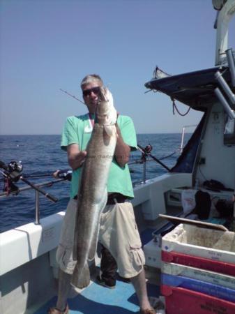 19 lb Ling (Common) by Geoff Watts from Pompey