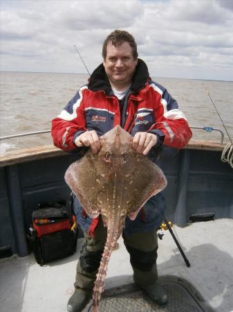 13 lb 4 oz Thornback Ray by Phil  T S A