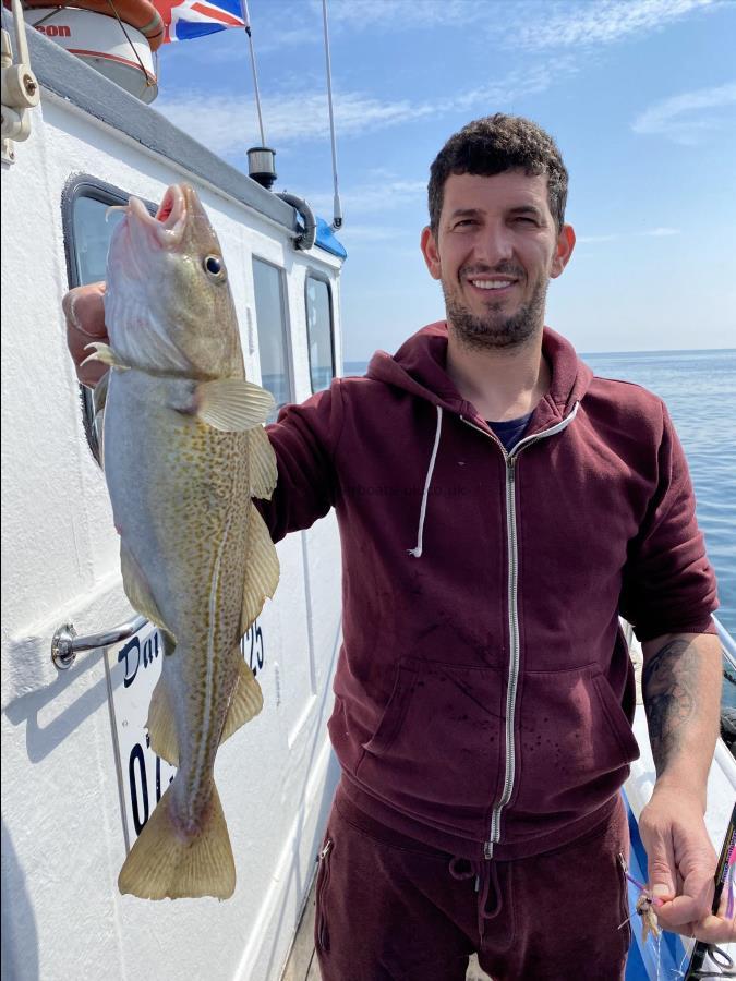 3 lb Cod by Catalin cod catching on heidi j  today