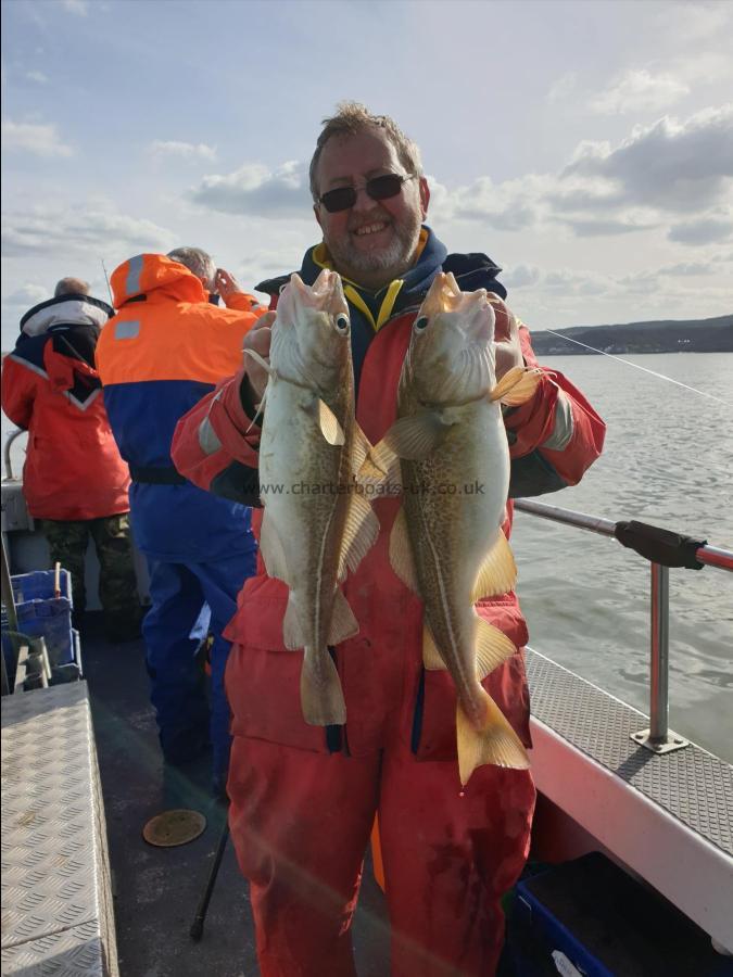 4 lb Cod by Paul Whiting - Milnrow Anglers