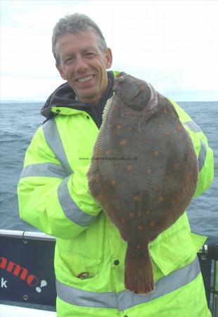 6 lb 14 oz Plaice by Phil Baker