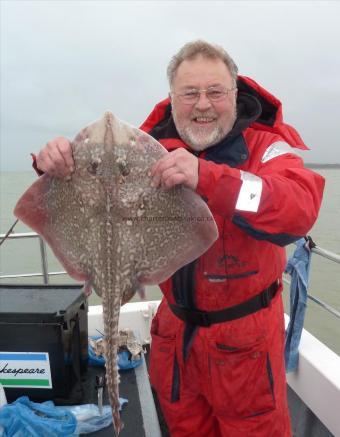 8 lb 6 oz Thornback Ray by Bob Marshall