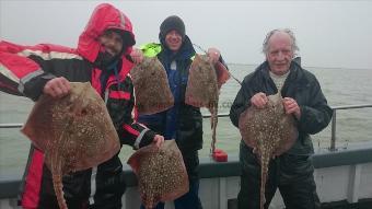 10 lb 2 oz Thornback Ray by Daves party