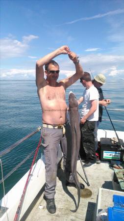 20 lb 12 oz Conger Eel by russel phillips