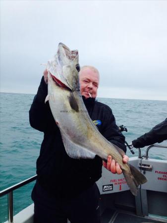 16 lb 8 oz Pollock by Neil Picking