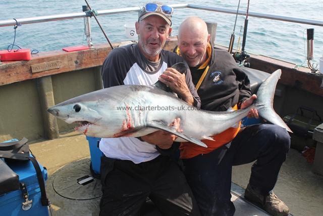 160 lb Porbeagle by Unknown