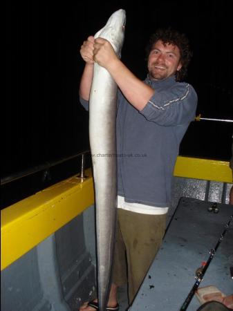 47 lb Conger Eel by Adrian