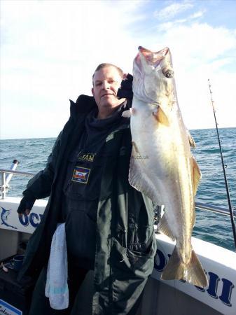 13 lb Pollock by Steve Latham