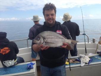 4 lb 4 oz Black Sea Bream by Darren Herbert