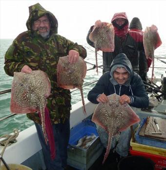 8 lb 6 oz Thornback Ray by Bob Marshall