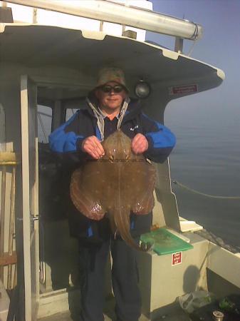 12 lb 2 oz Small-Eyed Ray by Chris Landig