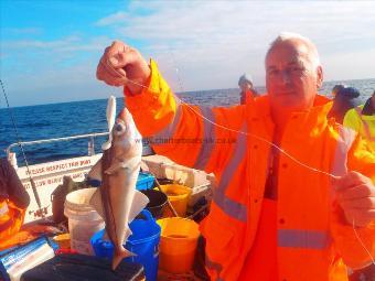 1 lb Haddock by Nigel Steer from Sheffield.