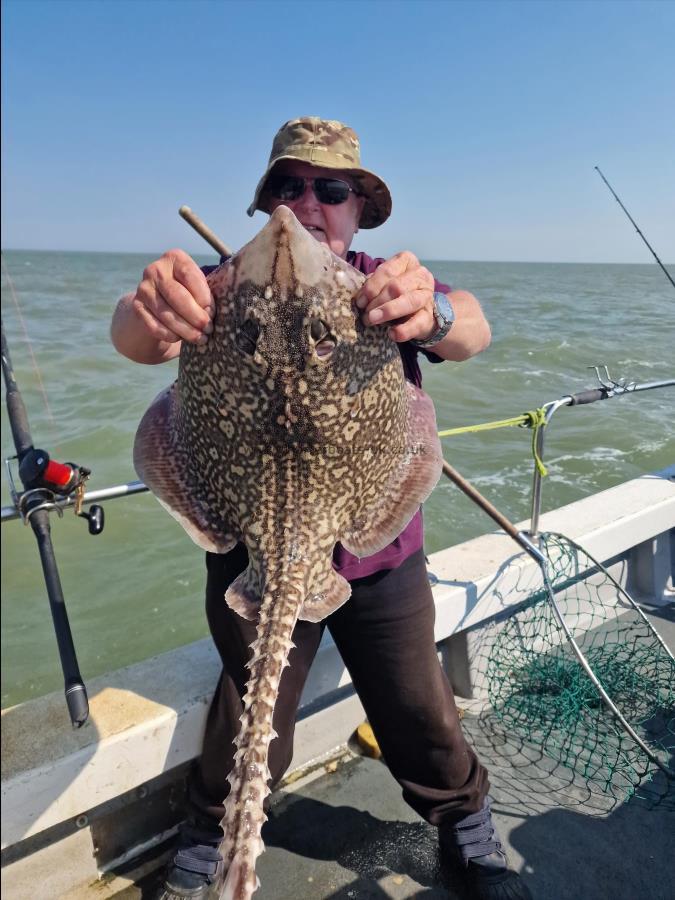 9 lb Thornback Ray by Graham