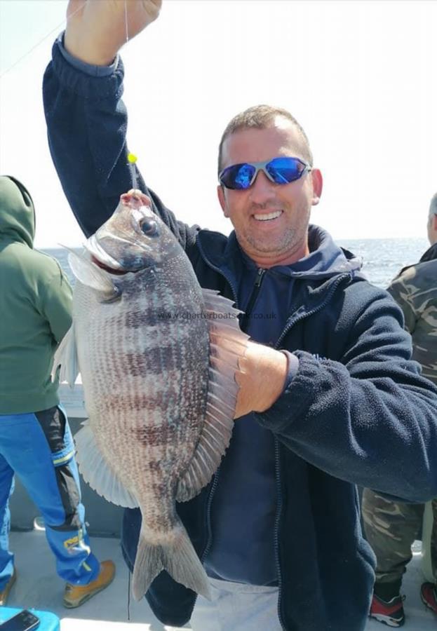 3 lb Black Sea Bream by Maruis