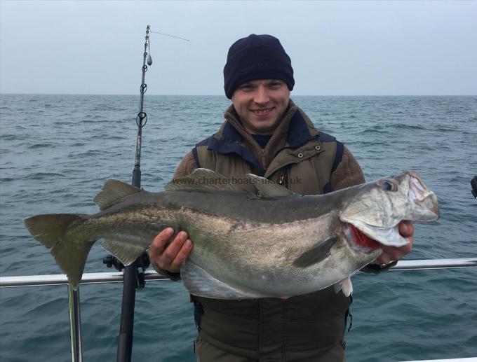 17 lb 8 oz Pollock by Tim Crosskey