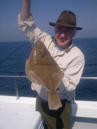 3 lb 10 oz Plaice by Unknown