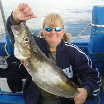 9 lb 1 oz Pollock by Rosie Sylpheena