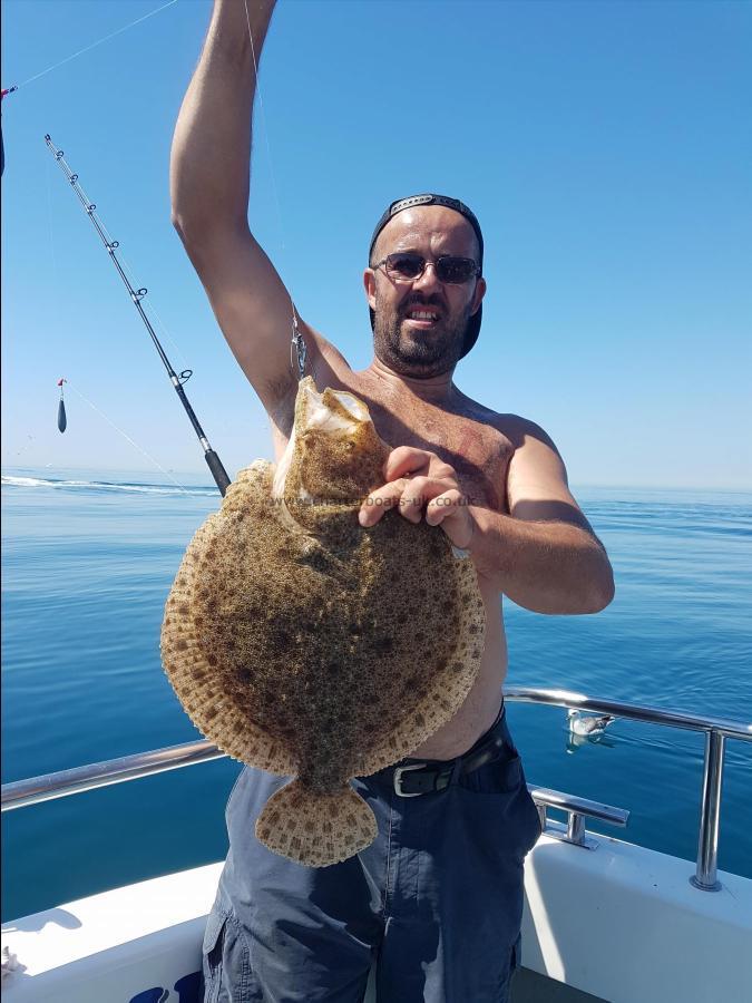 4 lb 5 oz Turbot by Brains crew