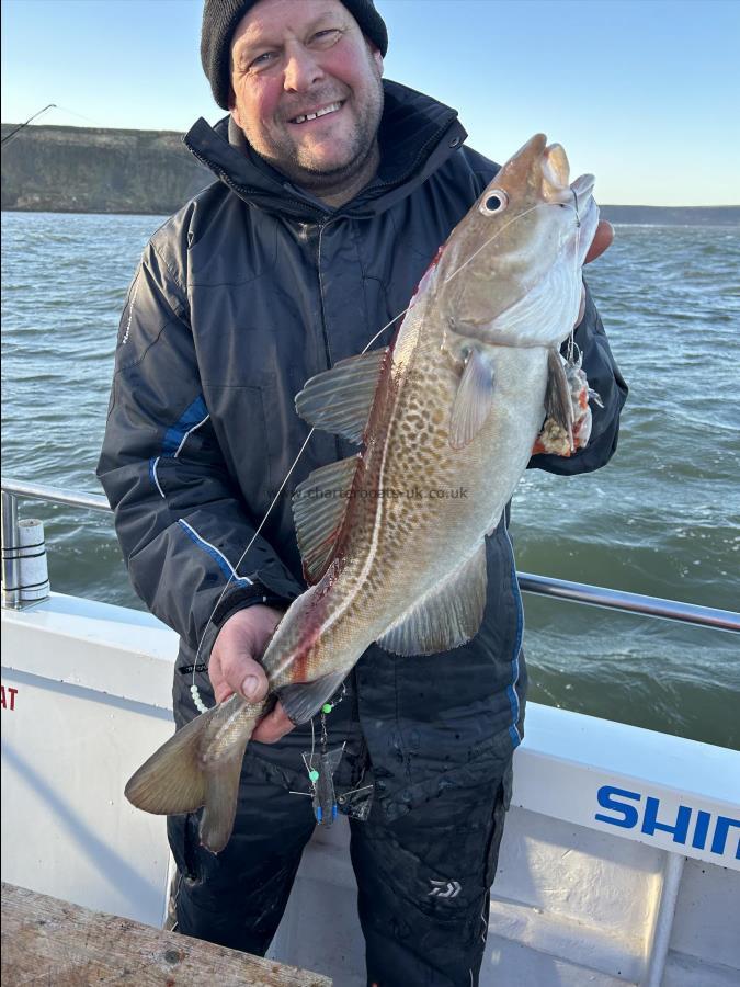 5 lb 10 oz Cod by Steve.