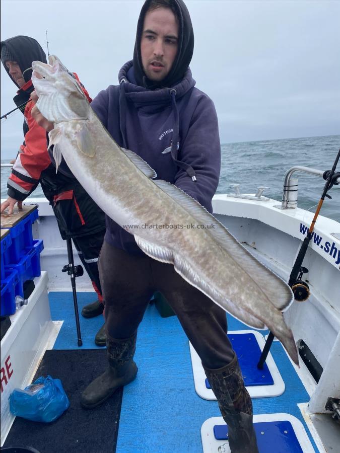 11 lb 8 oz Ling (Common) by Fergus.