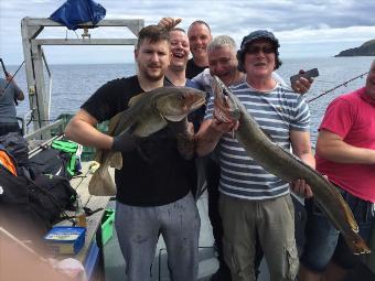 11 lb Cod by Billy 11lb cod Kev 12lb ling