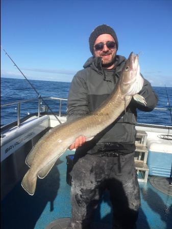 16 lb 8 oz Ling by Kevin McKie