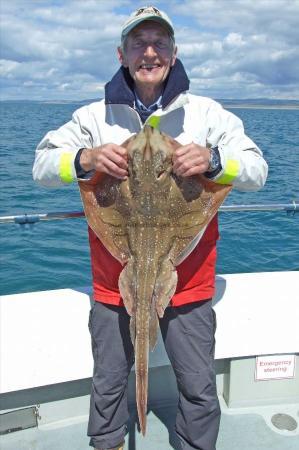 12 lb 2 oz Undulate Ray by Bill Walton