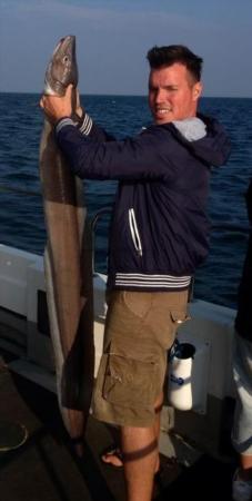 32 lb Conger Eel by Dave