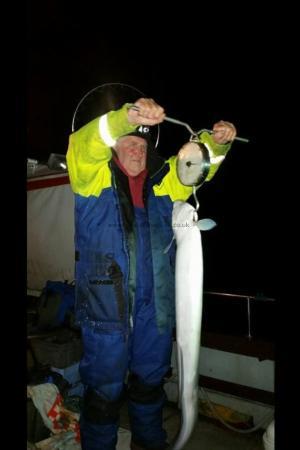 16 lb Conger Eel by Barry