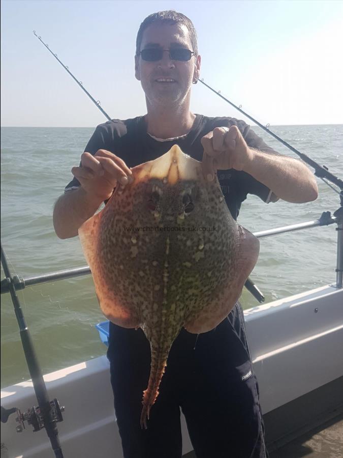 5 lb 5 oz Thornback Ray by Jonathan Retford