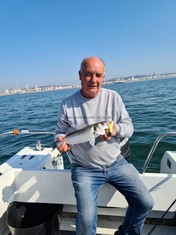 3 lb Bass by Dave with record 14th bass of the session