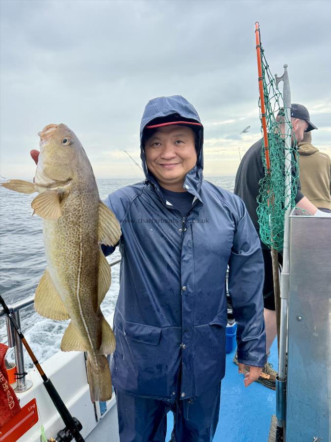5 lb 4 oz Cod by Alan