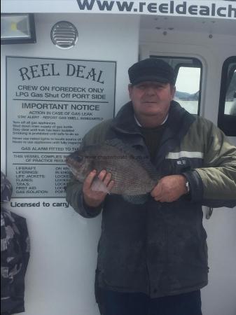 5 lb 6 oz Black Sea Bream by David Phillips