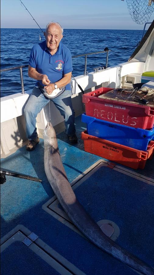 60 lb Conger Eel by Don