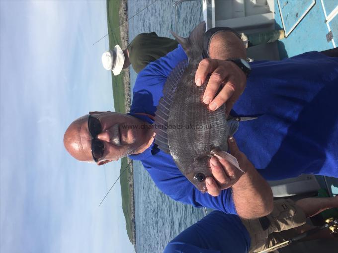 3 lb 6 oz Black Sea Bream by Clive