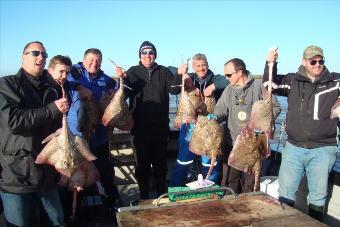 14 lb Thornback Ray by clacton police