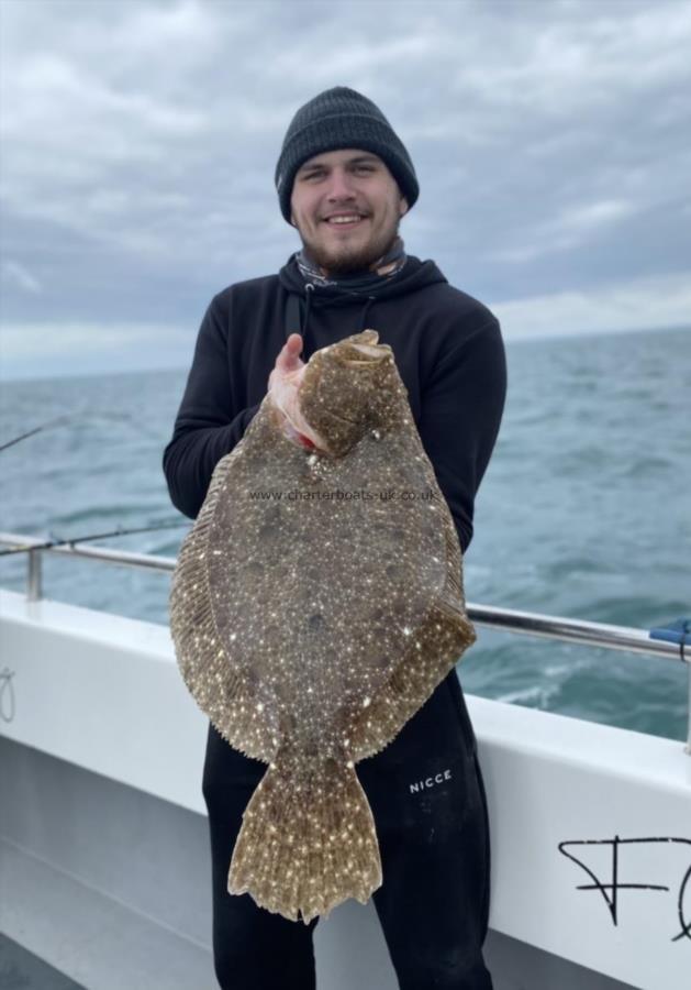 6 lb 8 oz Brill by Unknown